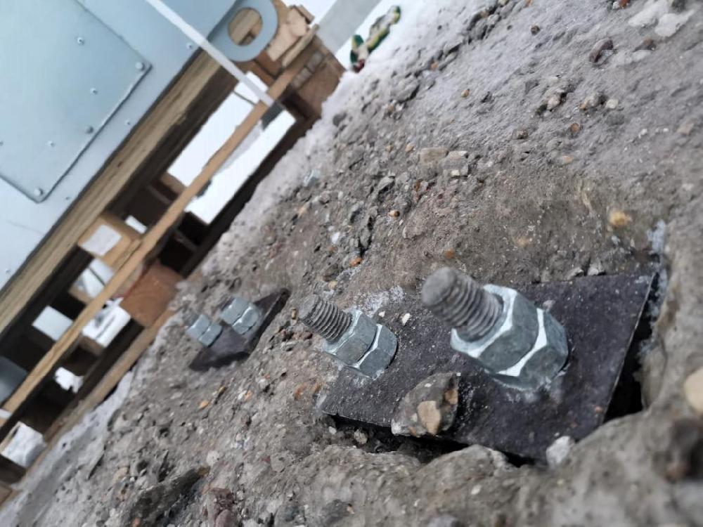 Определение соответствия несущей способности монтажных лифтовых петель