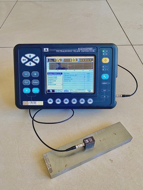 Ультразвуковой дефектоскоп А1214 Эксперт